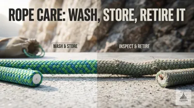 Rope Care: How to Wash, Store, and Know When to Retire It