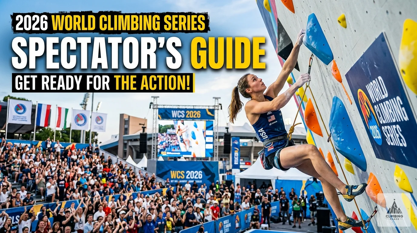 Les World Climbing Series 2026 : votre guide du spectateur