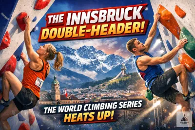 Double programme d'Innsbruck : les World Climbing Series s'échauffent