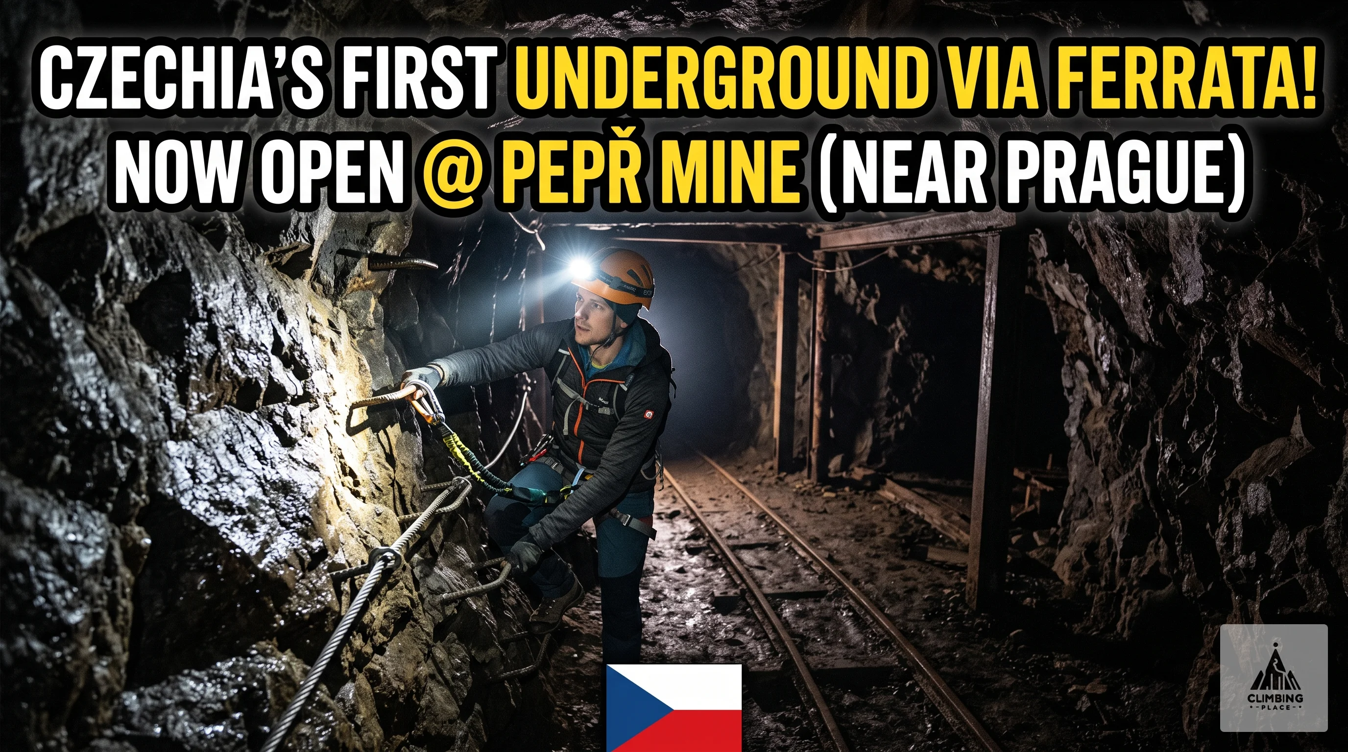 Czechia’s first underground via ferrata opens at Pepř mine near Prague