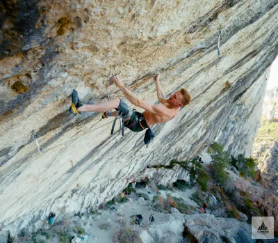 Jakob Schubert makes the first-ever repeat of a 9c: DNA in the Verdon