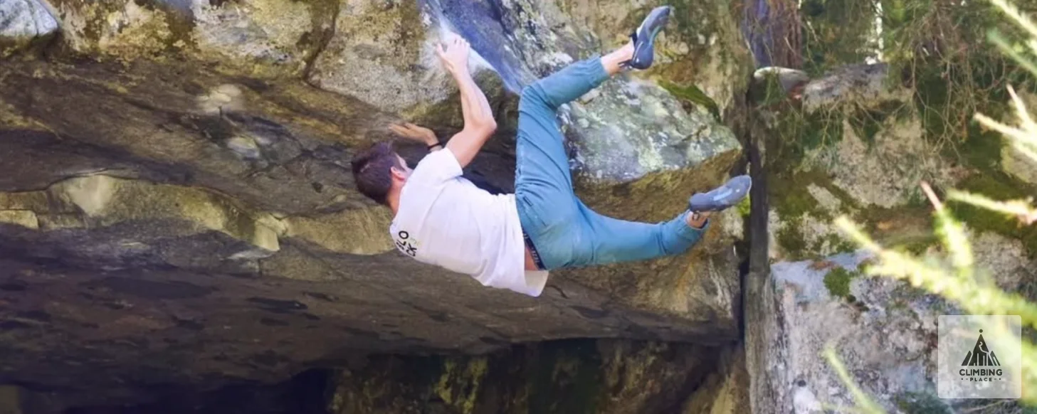Route climber Davide Picco sends Flow State, 8C in Val Daone