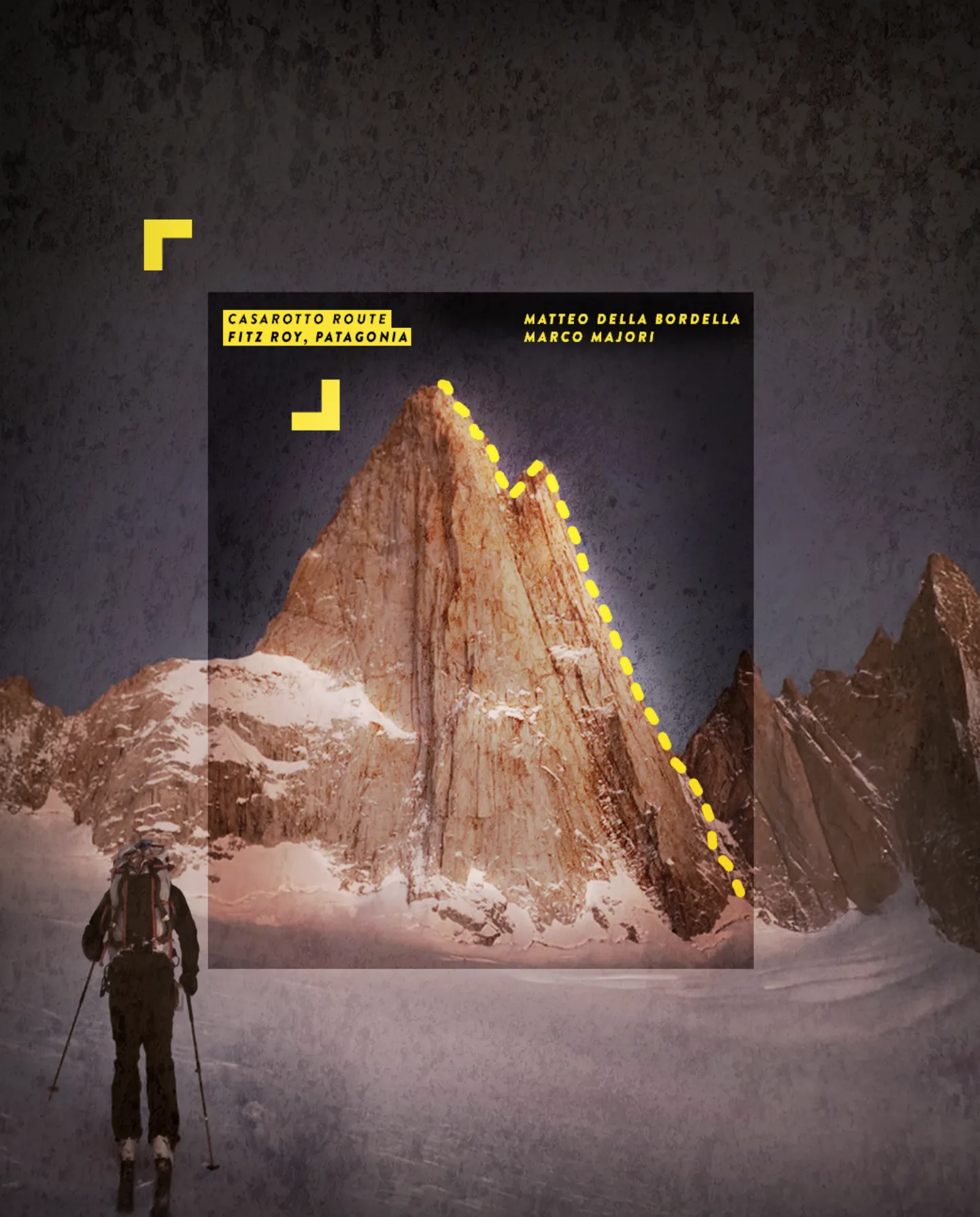 Les grimpeurs italiens Matteo Della Bordella et Marco Majori ont réalisé la première ascension hivernale de la légendaire voie Casarotto sur le Fitz Roy en Patagonie