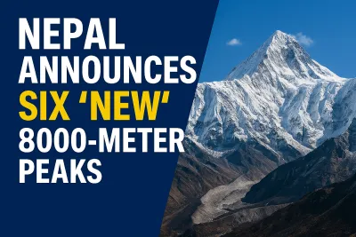 Přepisují se rekordy: Nepál oznámil šest "nových" osmitisícovek.