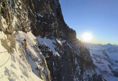 Neue gemischte Route auf der Dent Blanche (4357m) in der Schweiz: Le clin d’œil von Olivier Kolly, Filippo Sala und Silvan Schüpbach.