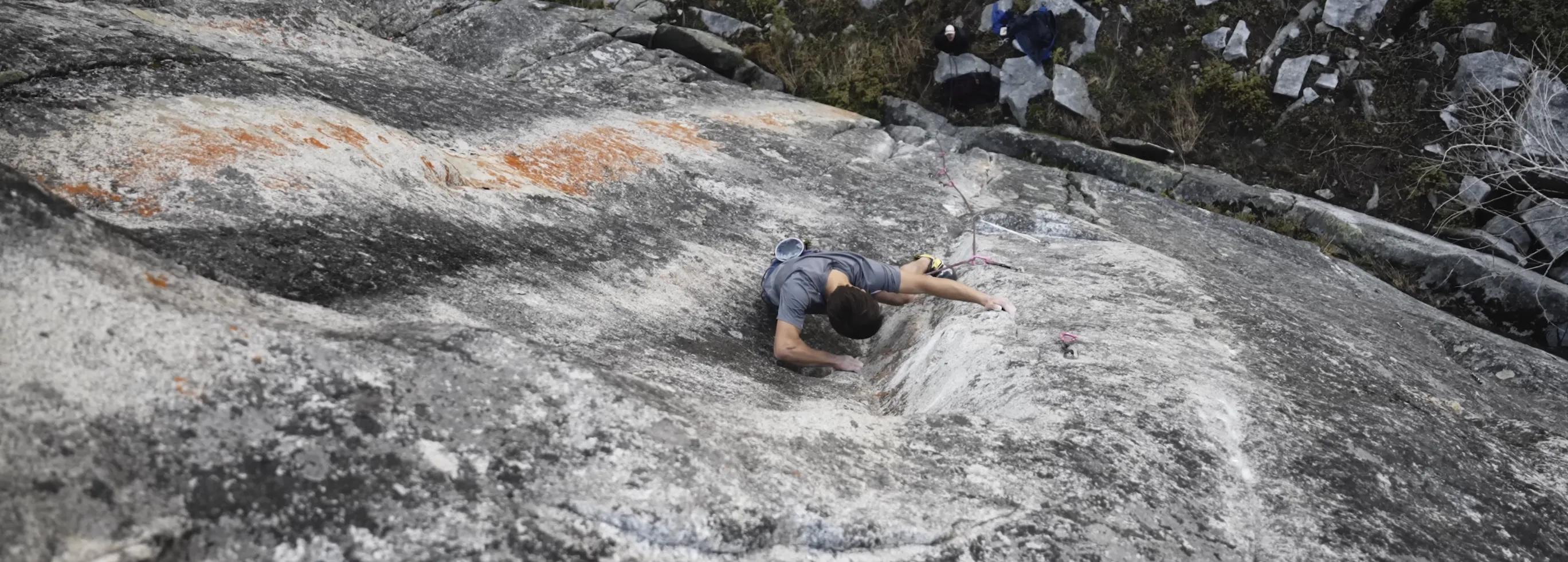 Connor Herson poprvé zopakoval cestu "Towing the Line" (8c+).