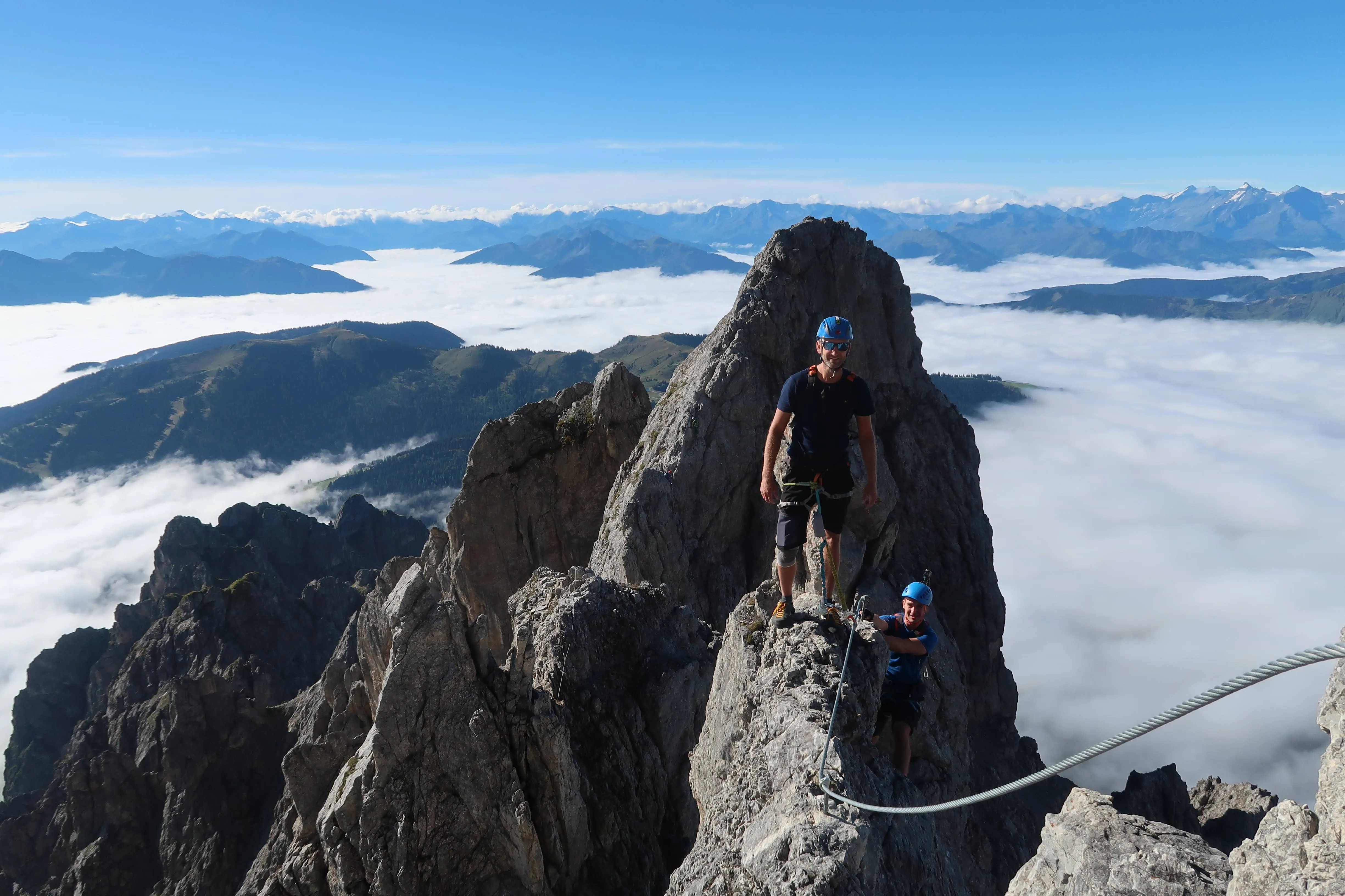Comment débuter la via ferrata en Autriche : guide du débutant