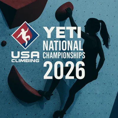 Championnats nationaux d'escalade des États-Unis YETI 2026