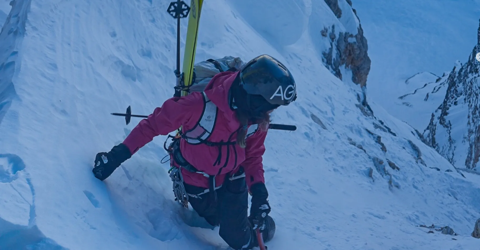 The Crown Jewel of the Ten Peaks: Skiing the North Glacier of Mount Deltaform