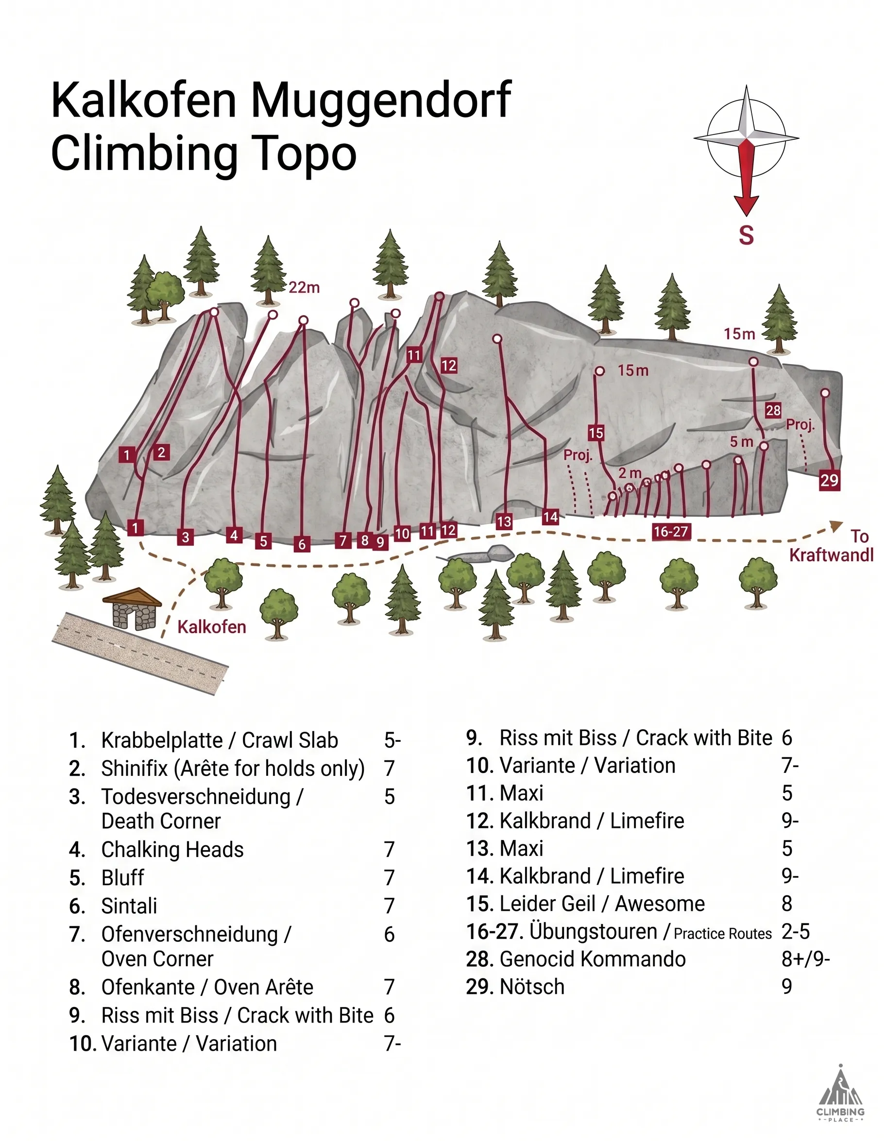 Topo de Leider Geil (8), Gutenstein Alps