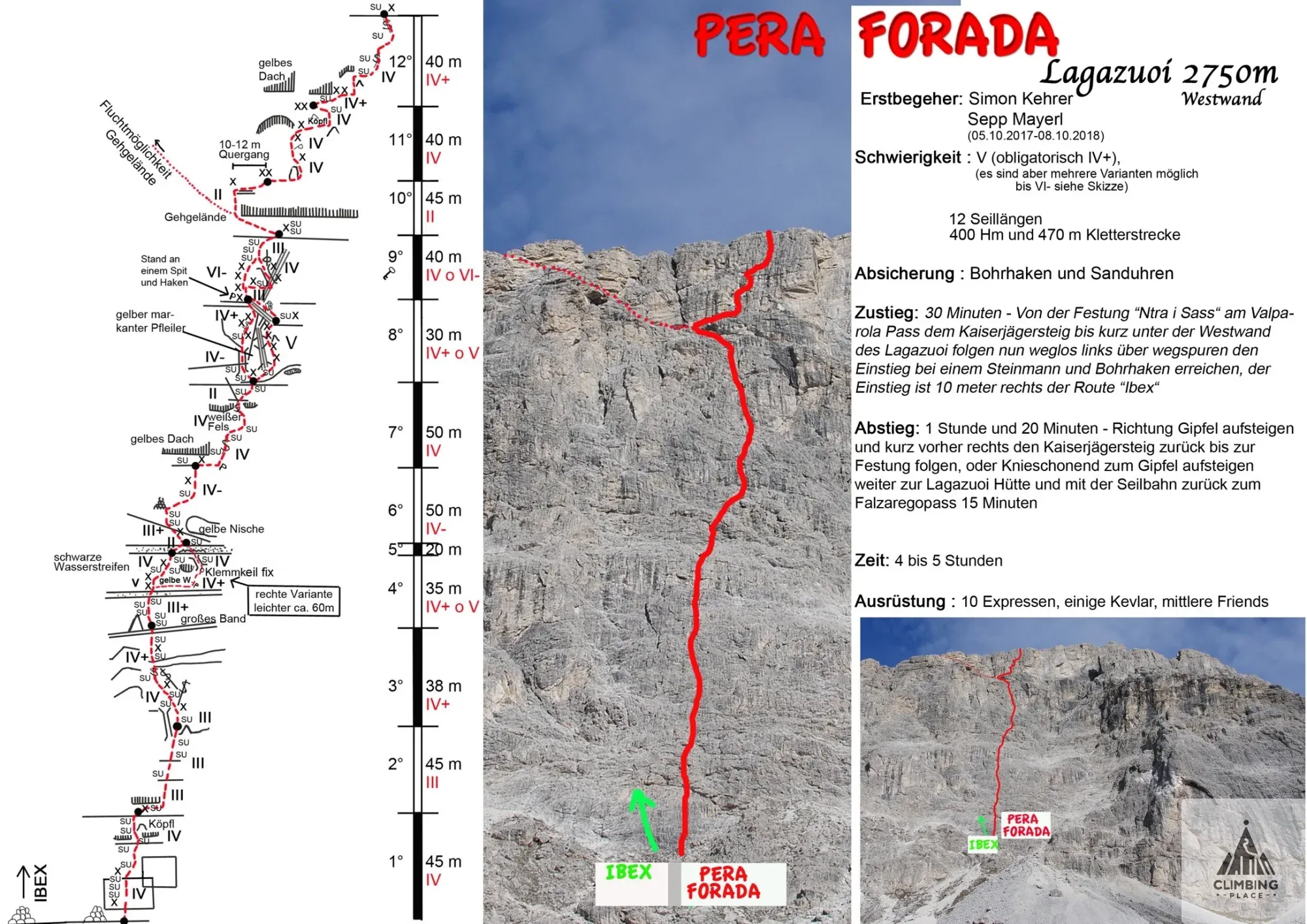 Topo von Pera Forada - Lagazuoi (5), Lagazuoi Pizo