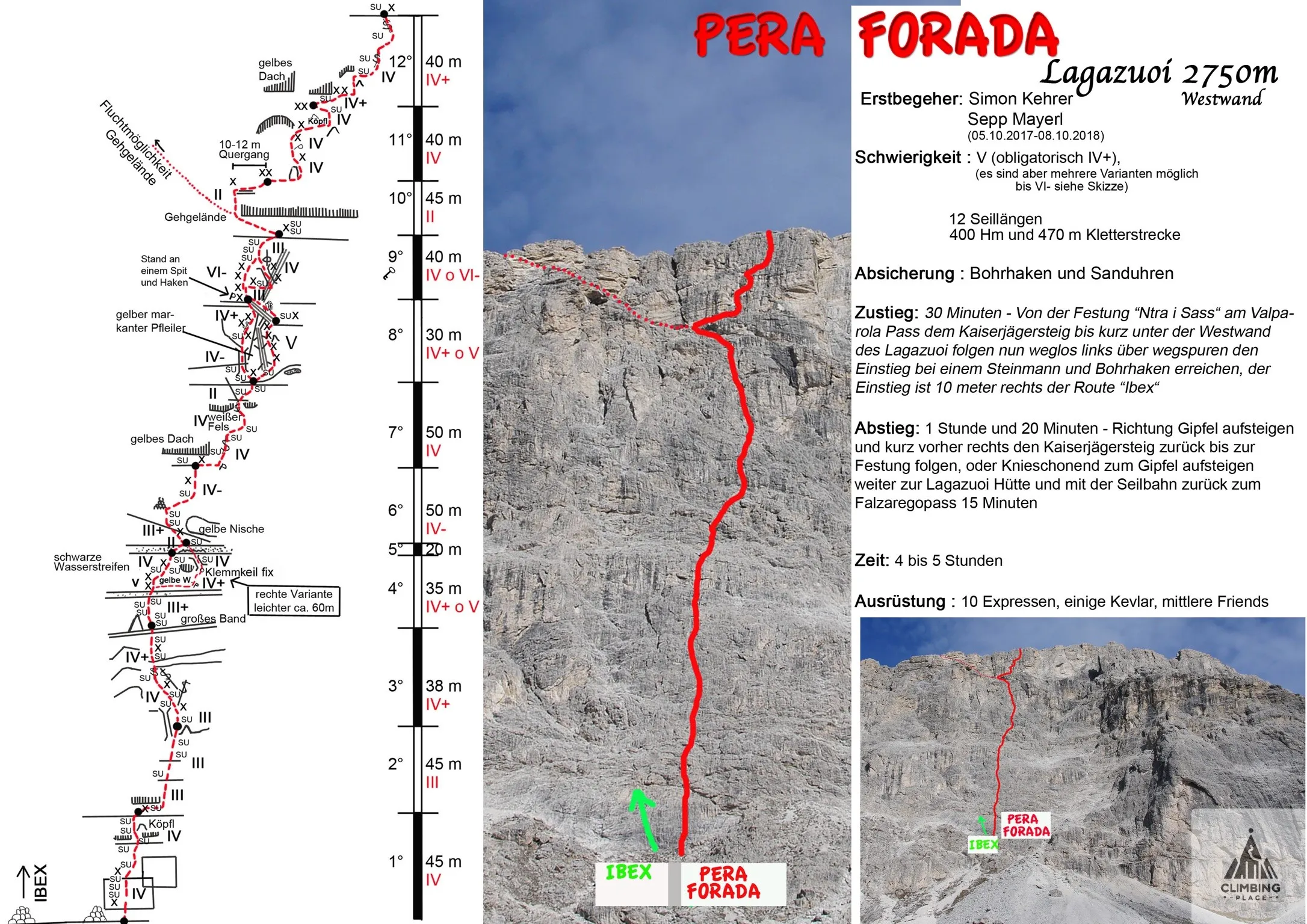Topo de Pera Forada - Lagazuoi (5), Lagazuoi Pizo